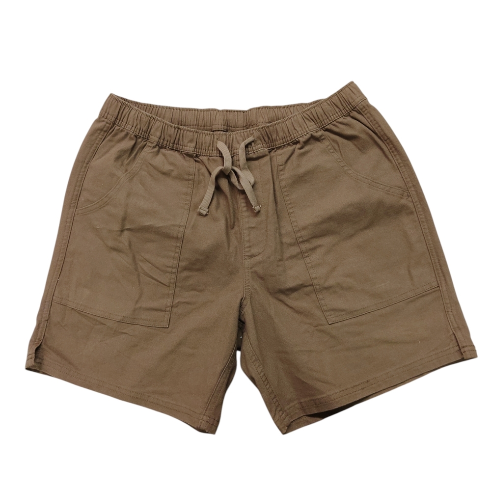 Katin Brown Flat Front Shorts